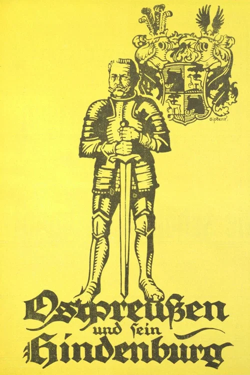 Ostpreußen und sein Hindenburg постер