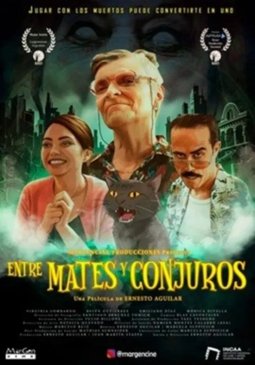 Entre mates y conjuros постер
