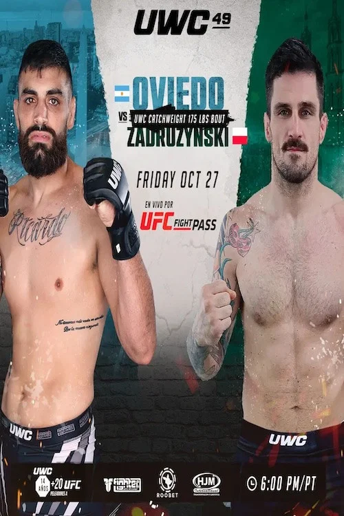 UWC 49: Oviedo vs. Zadruzynski постер