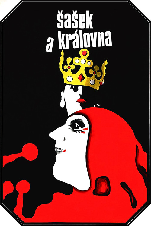 Šašek a královna постер