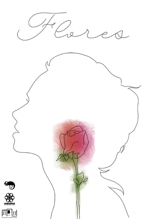 Flores постер