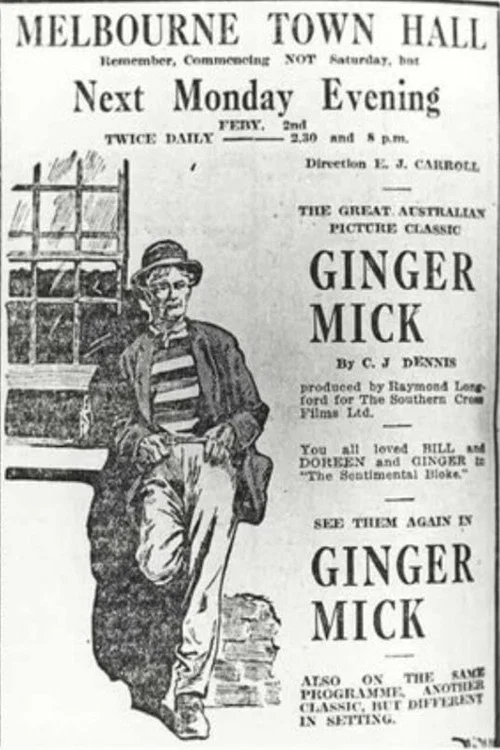 Ginger Mick постер