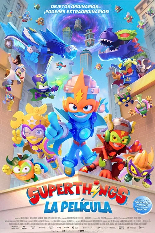 Superthings: La película постер