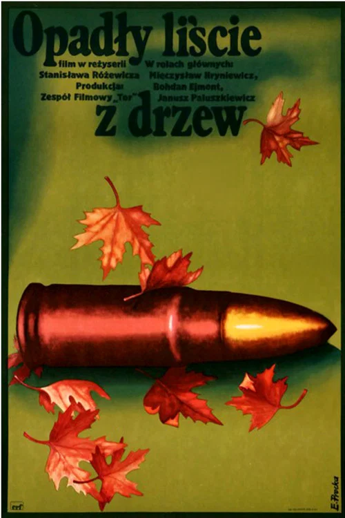 Opadły liście z drzew постер