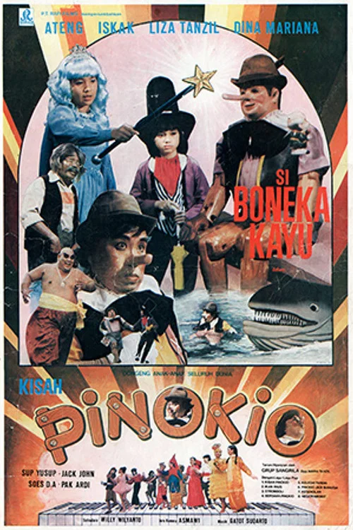 Si Boneka Kayu, Pinokio постер