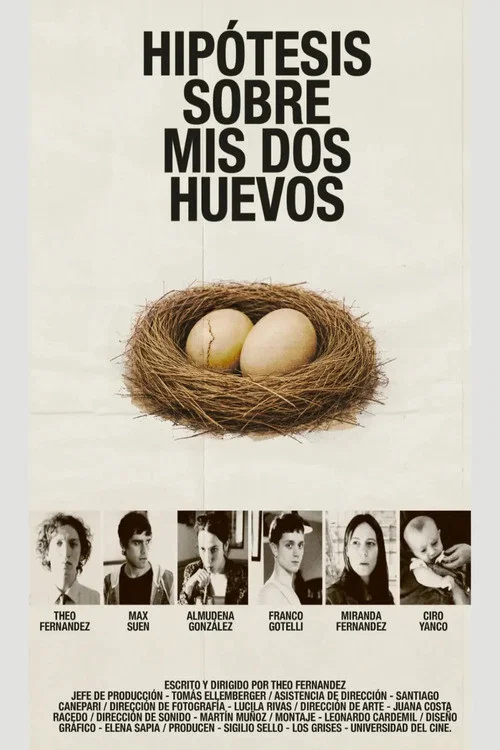 Hipótesis sobre mis dos huevos постер