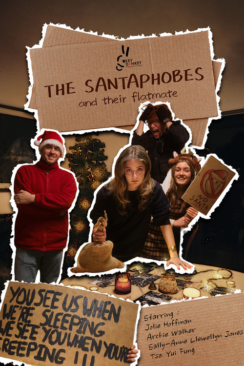 THE SANTAPHOBES and their flatmate постер