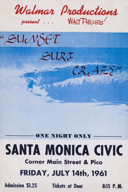 Sunset Surf Craze постер