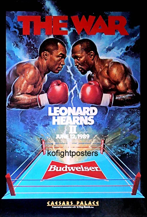 Sugar Ray Leonard vs. Thomas Hearns II постер