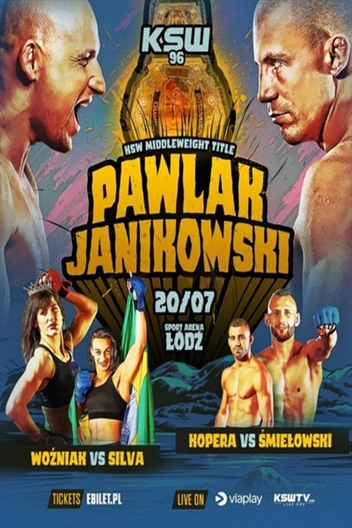 KSW 96: Pawlak vs. Janikowski постер