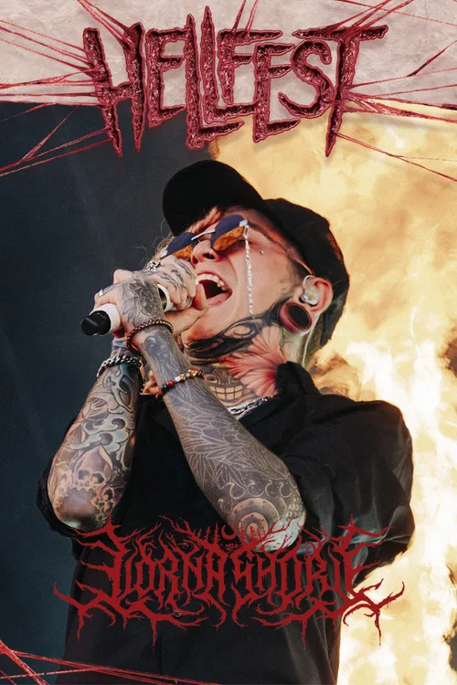 Lorna Shore - Hellfest 2025 постер