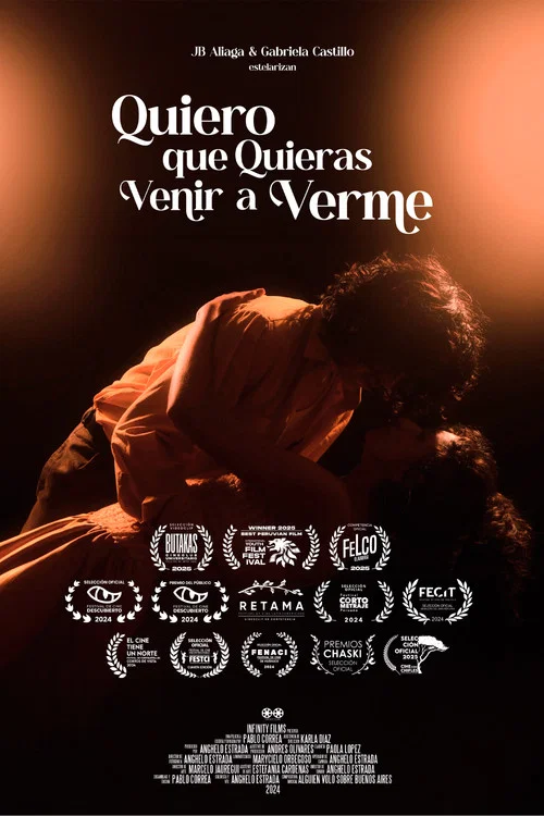Quiero que Quieras Venir a Verme постер