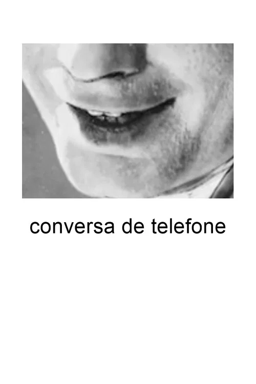 conversa de telefone постер