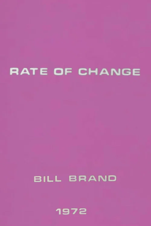 Rate of Change постер