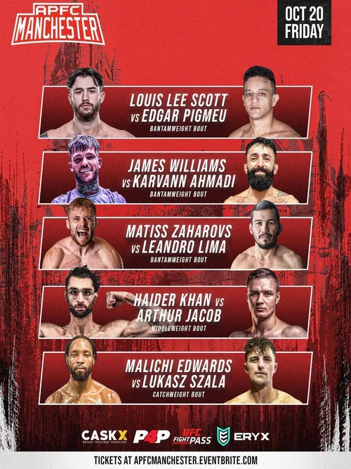 Anthony Pettis FC 8: Manchester Fight Night постер