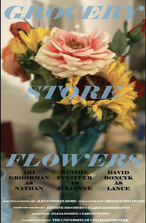 Grocery Store Flowers постер