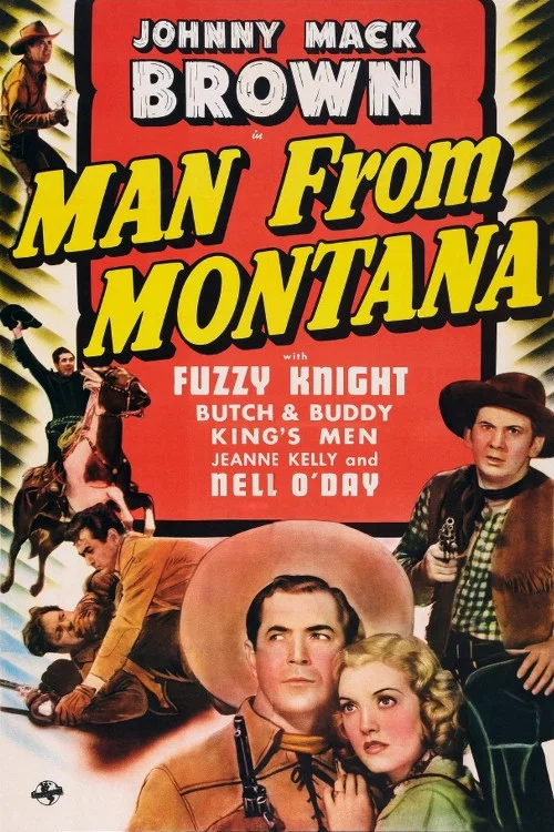 Man from Montana постер