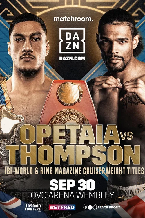 Jai Opetaia vs. Jordan Thompson постер