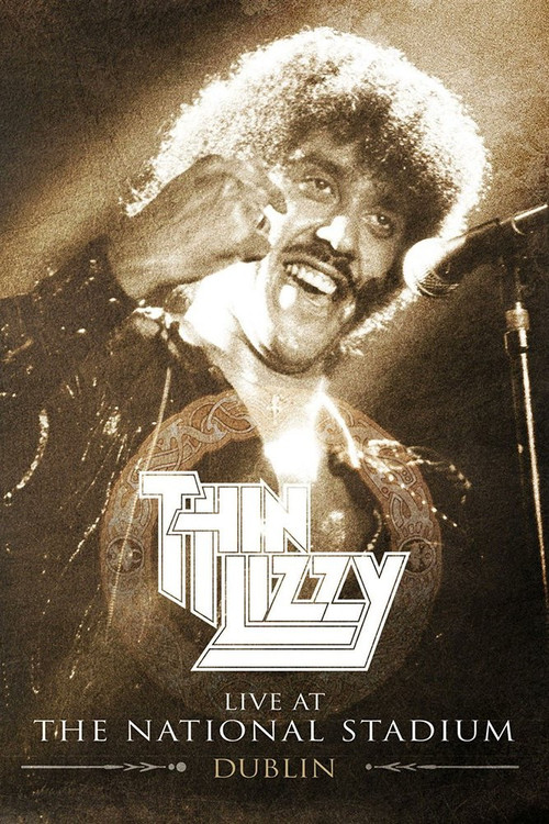 Thin Lizzy - Live at the National Stadium Dublin постер