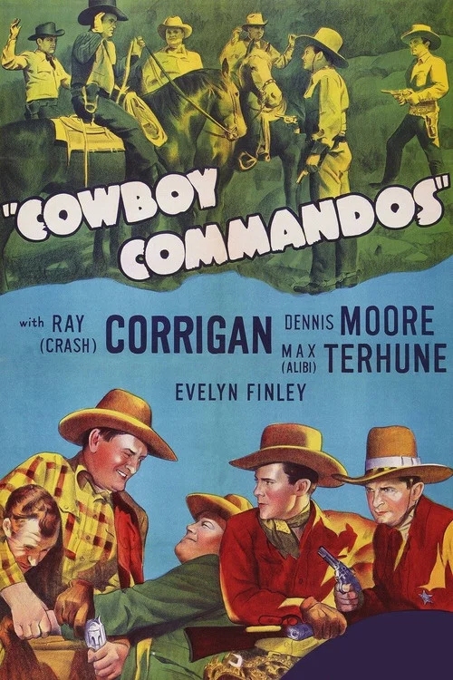 Cowboy Commandos постер