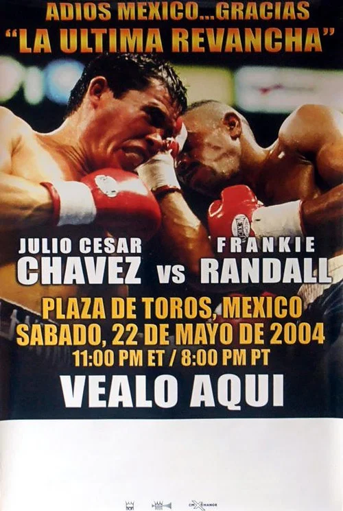 Julio César Chávez vs Frankie Randall III постер