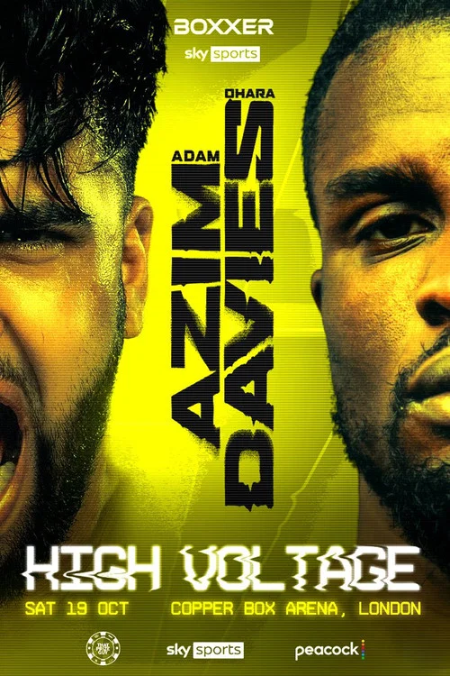 Adam Azim vs. Ohara Davies постер