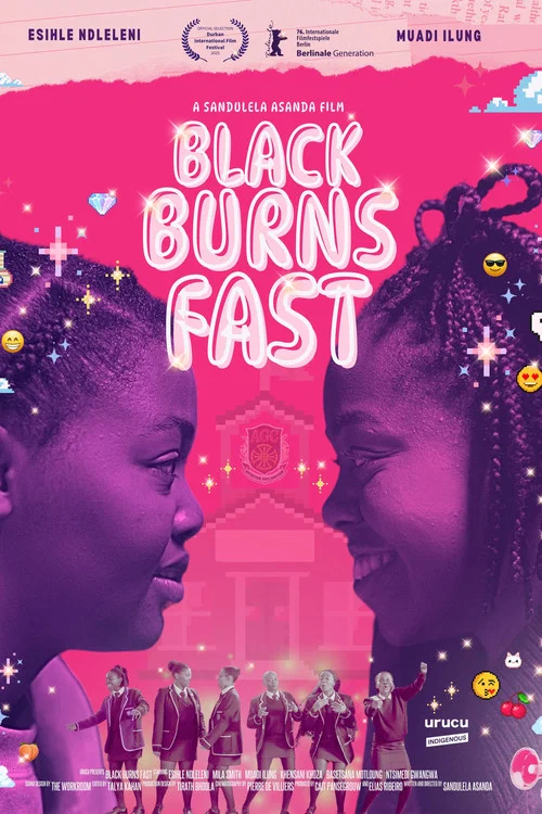 Black Burns Fast постер