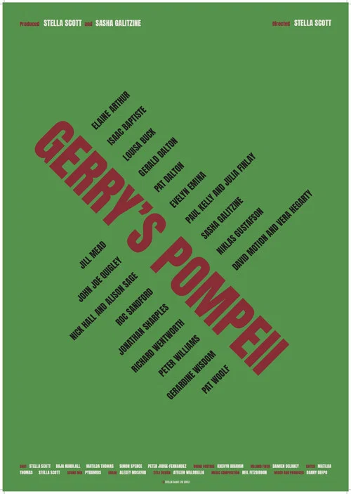 Gerry's Pompeii постер