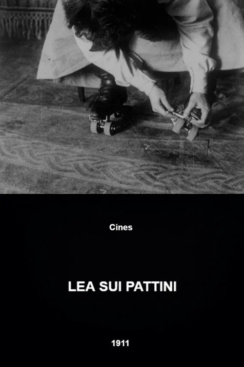 Lea sui pattini постер