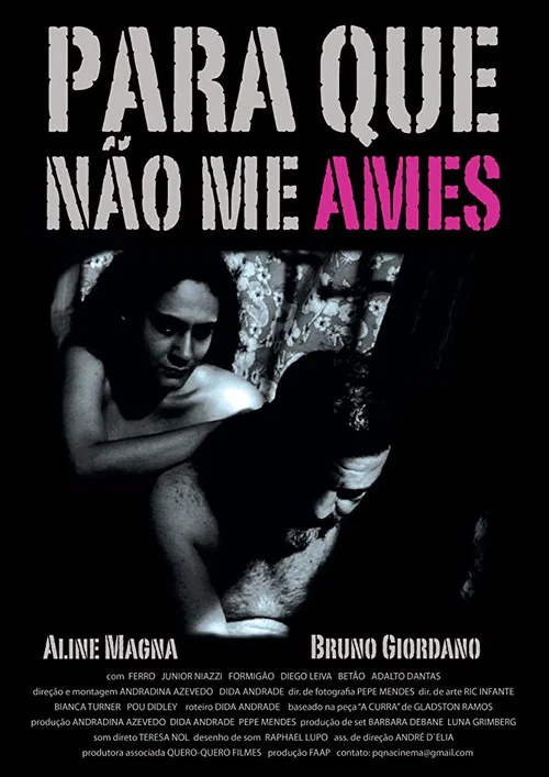Para que não me ames постер