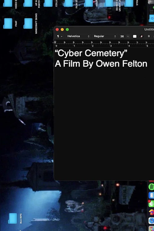 Cyber Cemetery постер