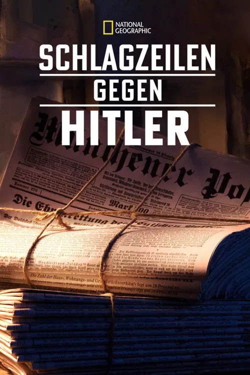 Schlagzeilen gegen Hitler постер