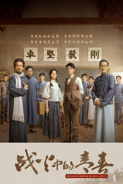 战火中的青春 постер