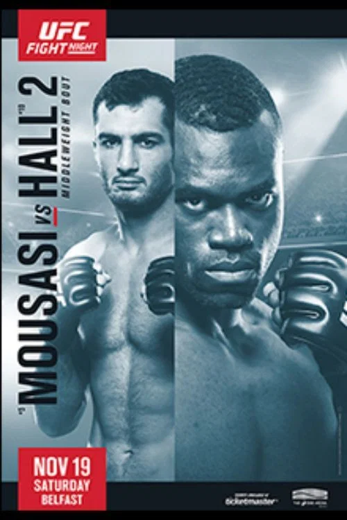 UFC Fight Night 99: Mousasi vs. Hall 2 постер