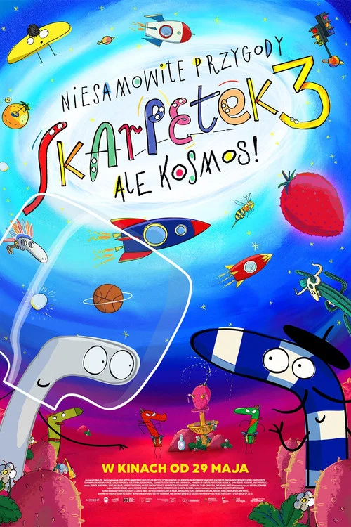 Niesamowite przygody skarpetek 3. Ale kosmos! постер