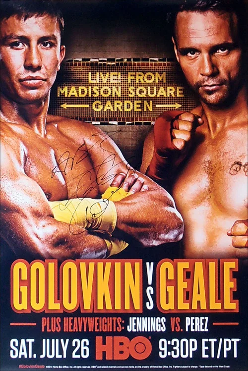 Gennady Golovkin vs. Daniel Geale постер