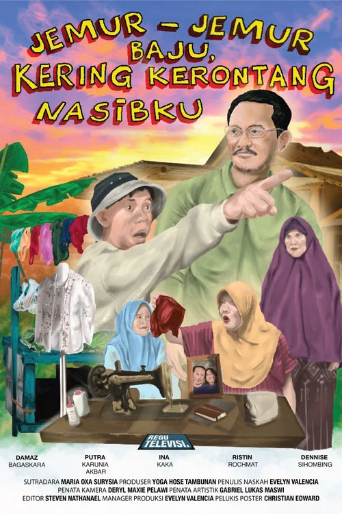 Jemur-jemur Baju Kering Kerontang Nasibku постер