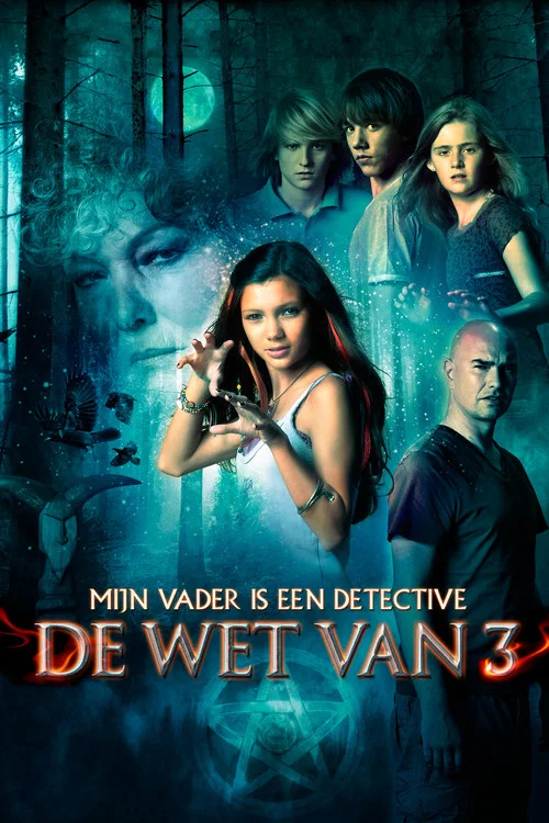 Mijn Vader is een Detective: De Wet van 3 постер