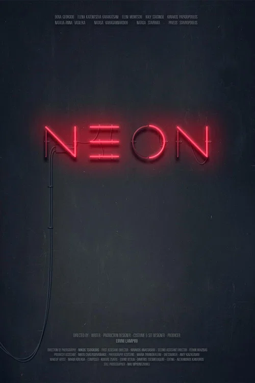 Neon постер