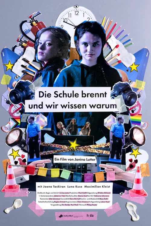 Die Schule brennt und wir wissen warum постер