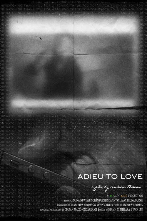 adieu to love постер