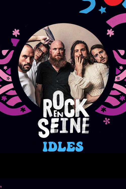 IDLES - Rock en Seine 2022 постер