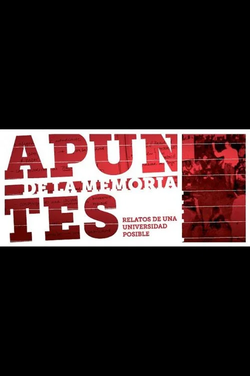 Apuntes de la Memoria постер