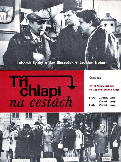 Tři chlapi na cestách постер