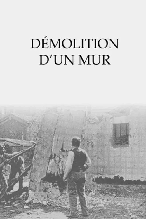 Démolition d'un mur постер