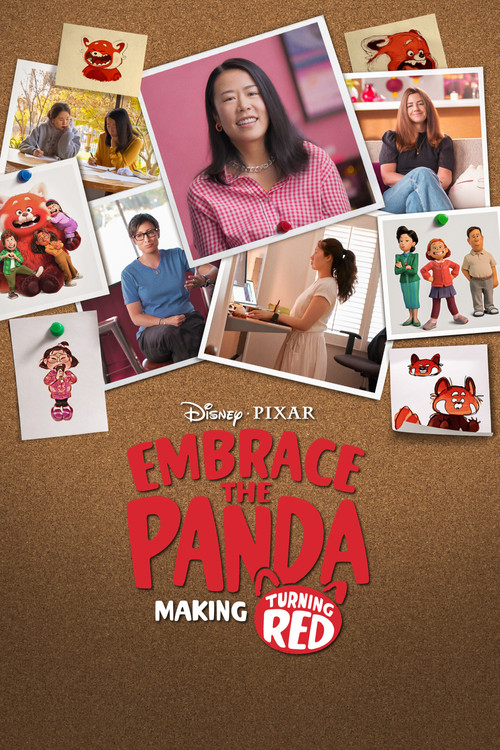 Обними панду: Создание «Я краснею» постер