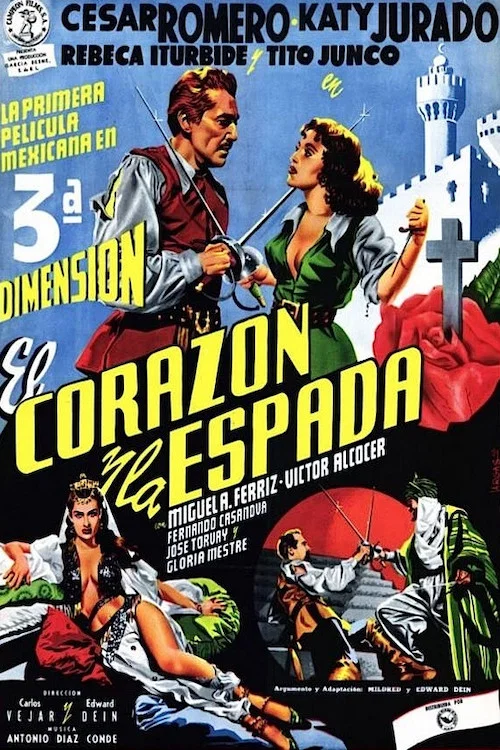 El corazón y la espada постер