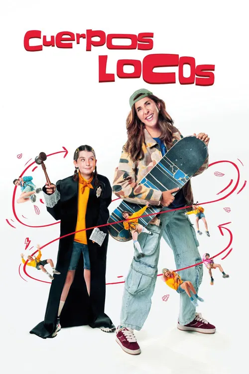 Cuerpos locos постер