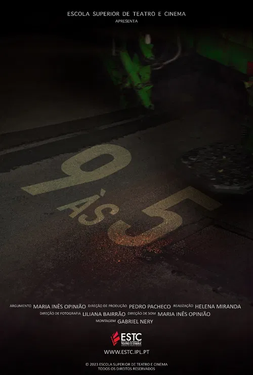 9 às 5 постер