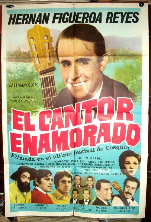 El cantor enamorado постер
